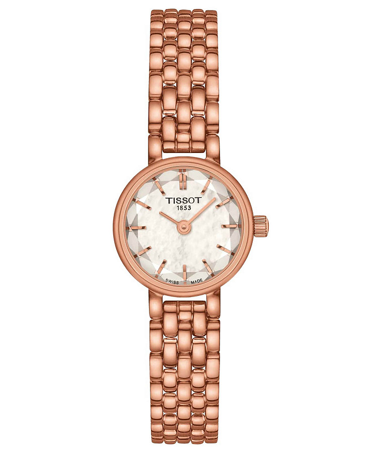Часы Tissot Lovely Round T140.009.33.111.00 — женские, перламутровый