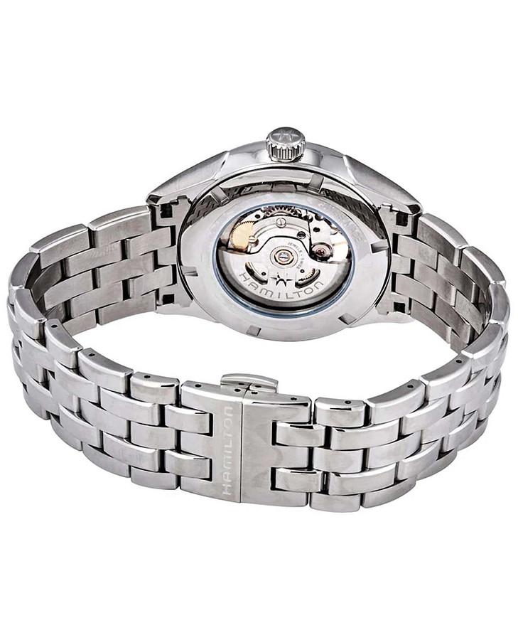 Часы Hamilton Jazzmaster Open Heart Auto H32705181 — серый, сталь