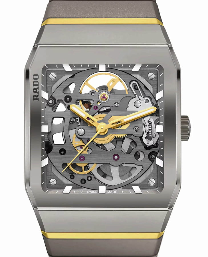 Часы Rado Anatom Automatic Skeleton R10206109 — механические, сталь металл керамика
