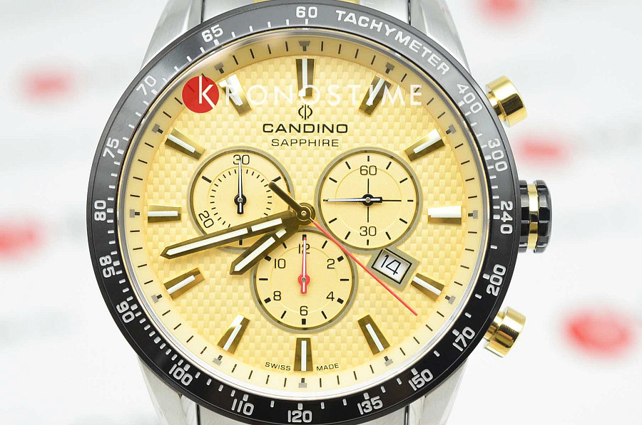 Часы Candino Gents Sport C4748/A — металл сталь, Швейцария