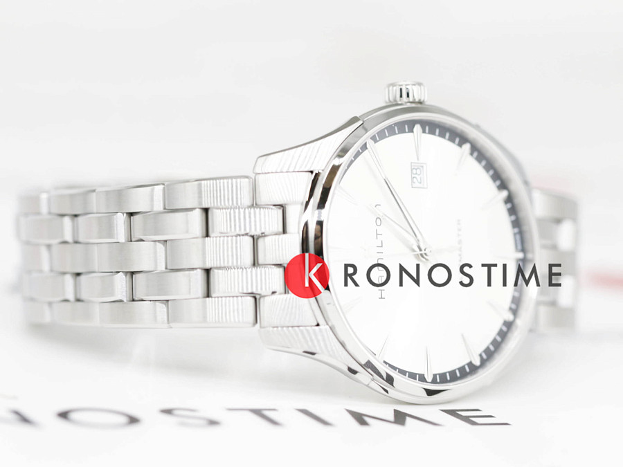 Часы Hamilton Jazzmaster Gent Quartz H32451151 — мужские, нержавеющая сталь