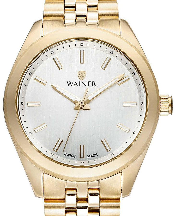 Часы Wainer Venice WA.18542-D — кварцевые, металл сталь