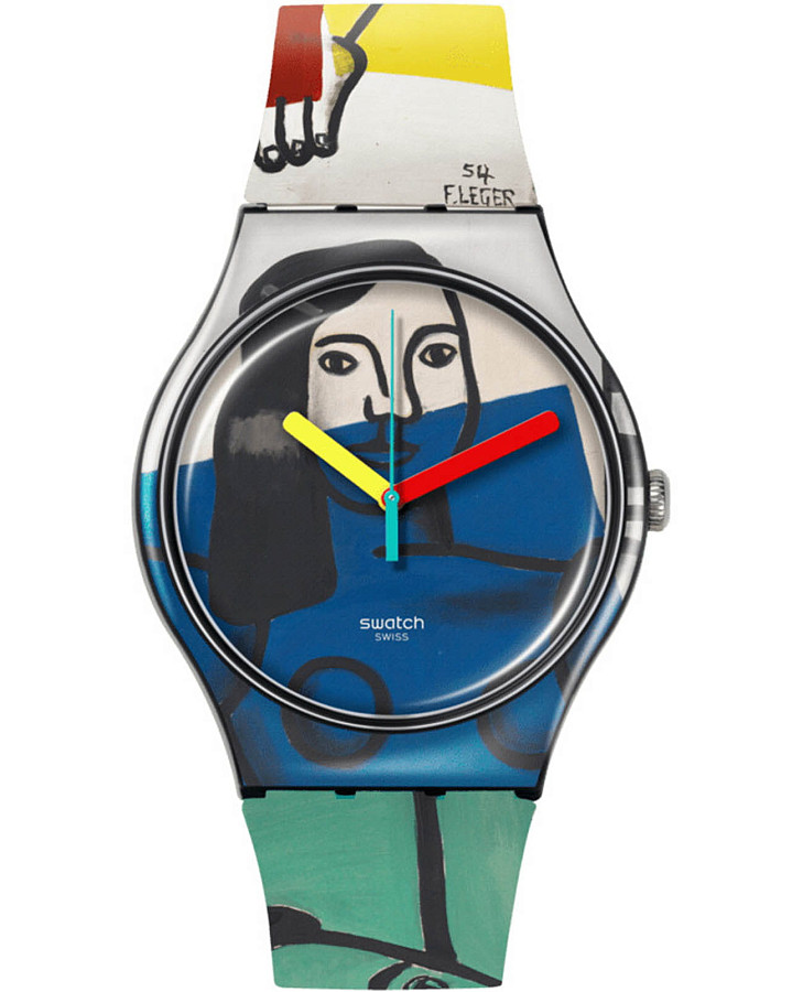 Часы Swatch New Gent SUOZ363 — мужские, цветной