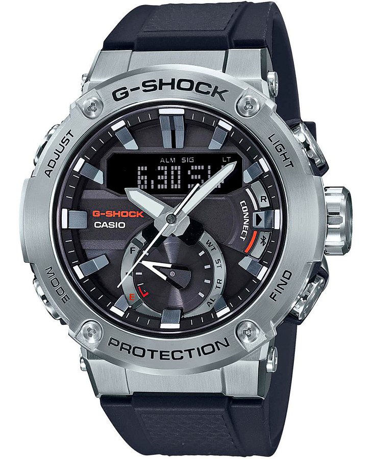 Часы Casio G-Shock GST-B200-1A — мужские, черный