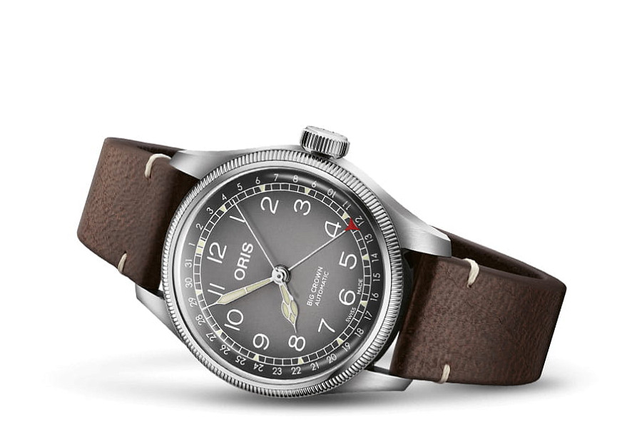 Часы Oris Big Crown Oris X Cervo Volante 01 754 7779 4063-Set — механические, сталь