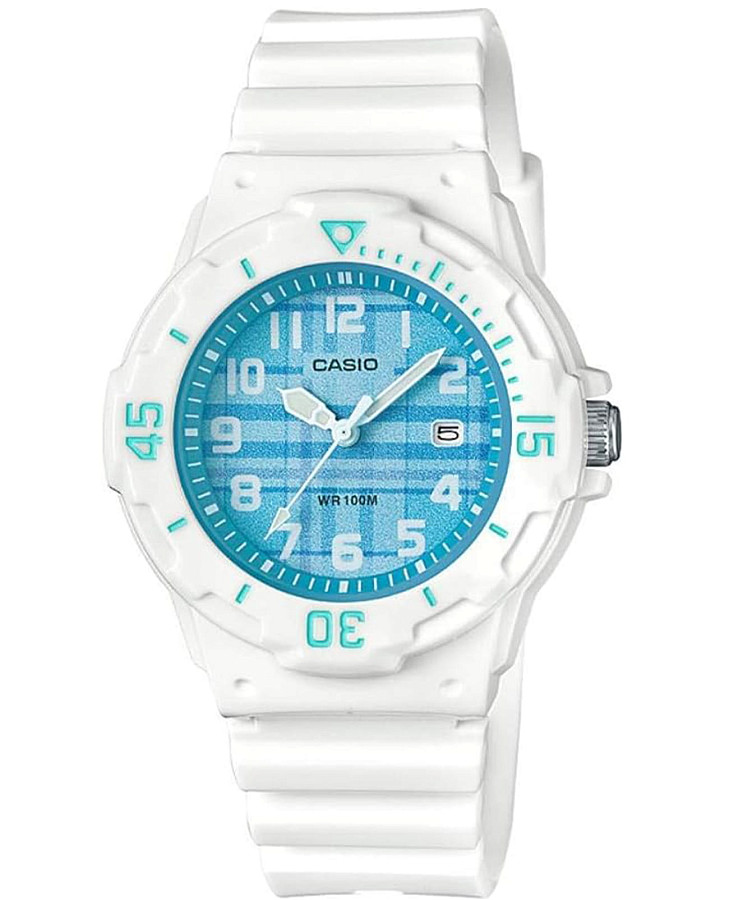 Часы Casio Collection LRW-200H-2CVDF (LRW-200H-2C) — женские, голубой