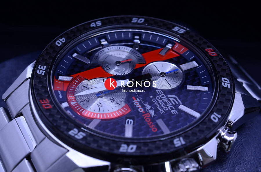 Часы Casio Edifice EFR-S567TR-2A — сталь металл, нержавеющая сталь