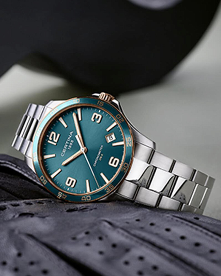 Часы Certina DS-8 C033.851.21.097.00 — сталь металл, Швейцария