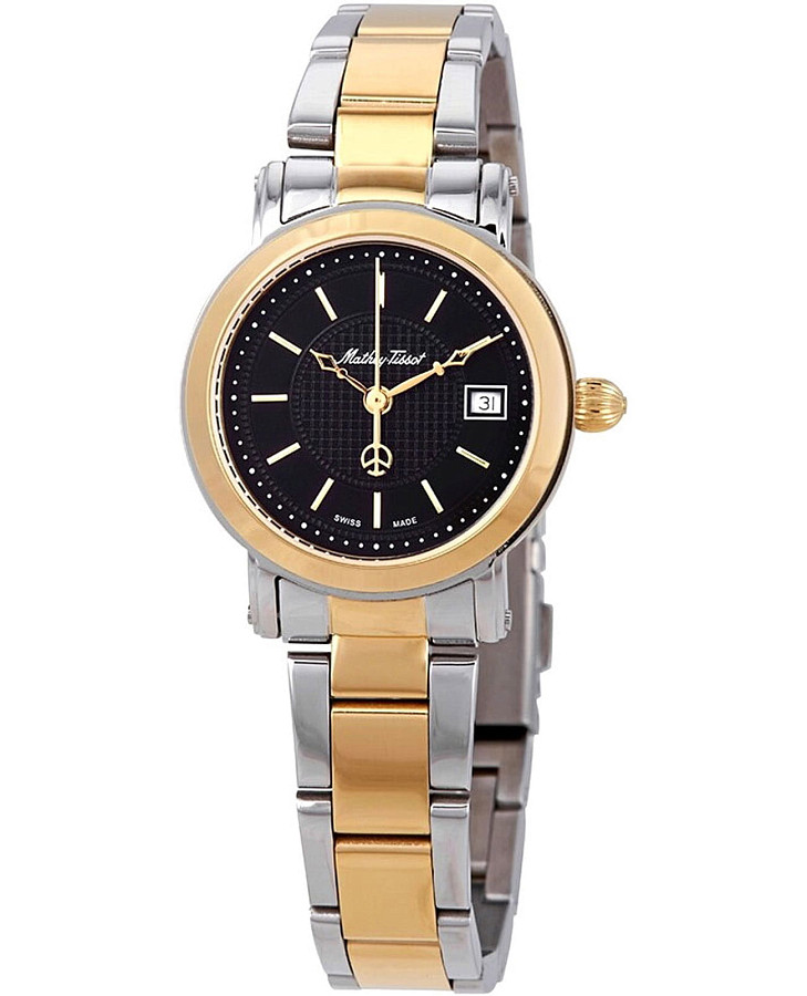 Часы Mathey-Tissot City Metal D31186MBN — женские, черный