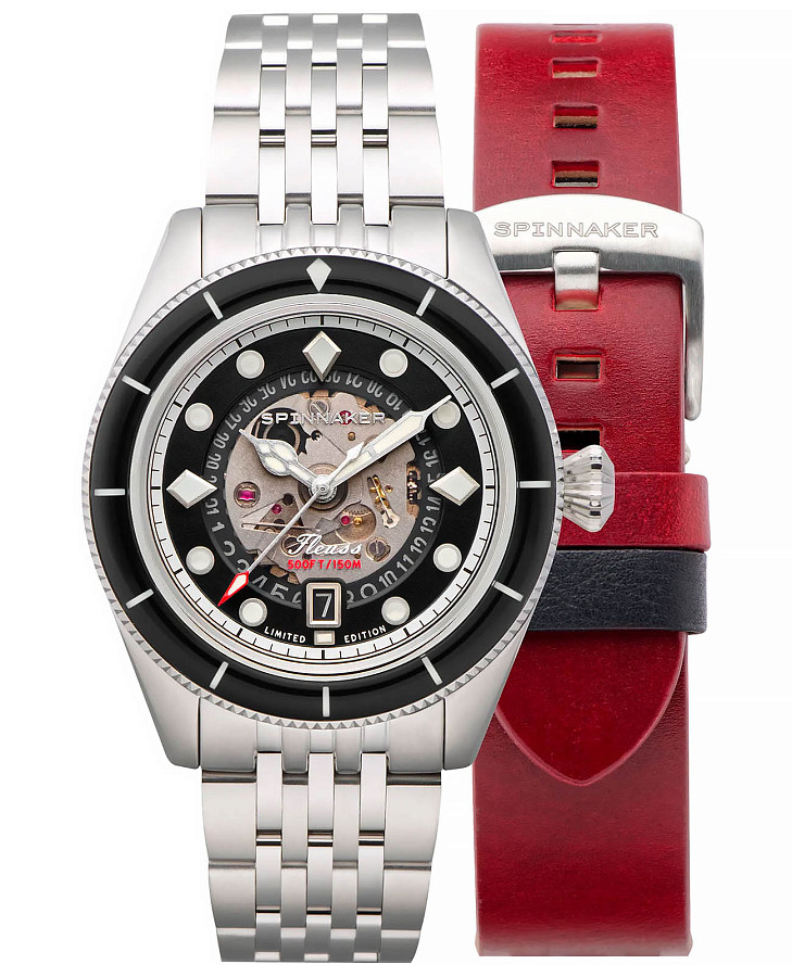 Часы Spinnaker Fleuss SP-5116-11 — мужские, черный