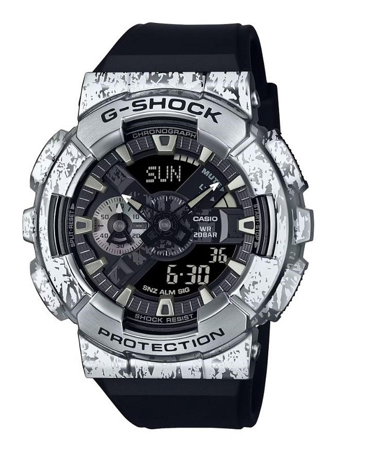 Часы Casio G-Shock GM-110GC-1ADR — мужские, черный