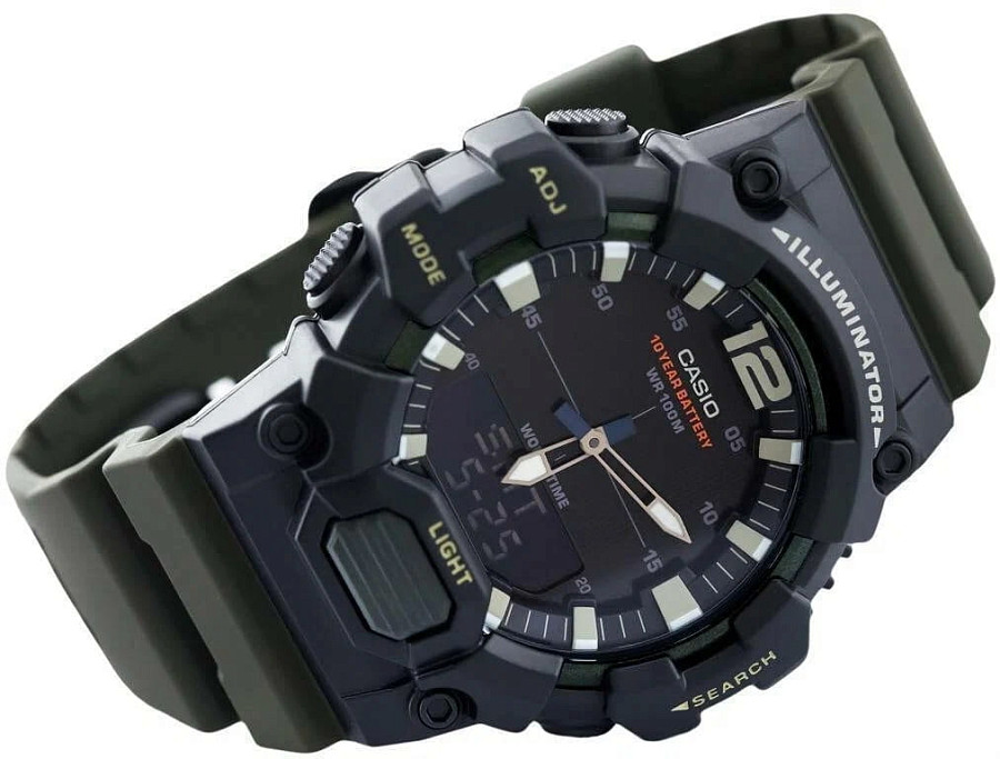 Часы Casio Collection HDC-700-3AVDF (HDC-700-3A) — Япония, кварцевые