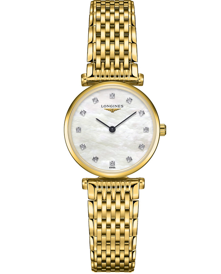 Часы Longines La Grande Classique L4.209.2.87.8 — женские, перламутровый
