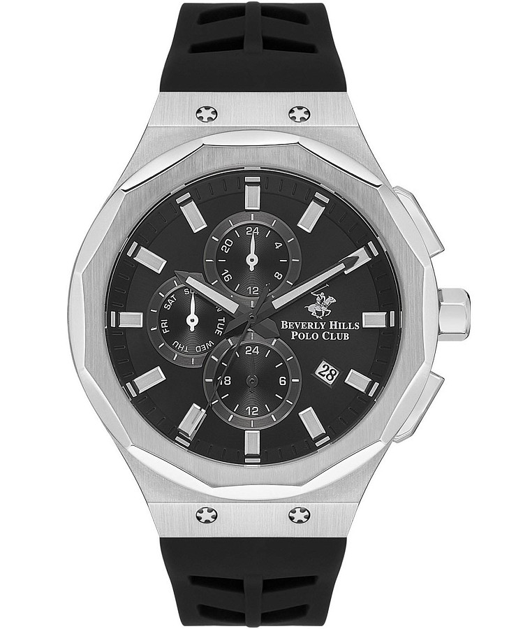 Часы Beverly Hills Polo Club BP3535X.351 — мужские, черный
