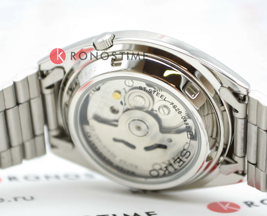 Часы Seiko 5 Regular SNXS79K1 — черный, металл