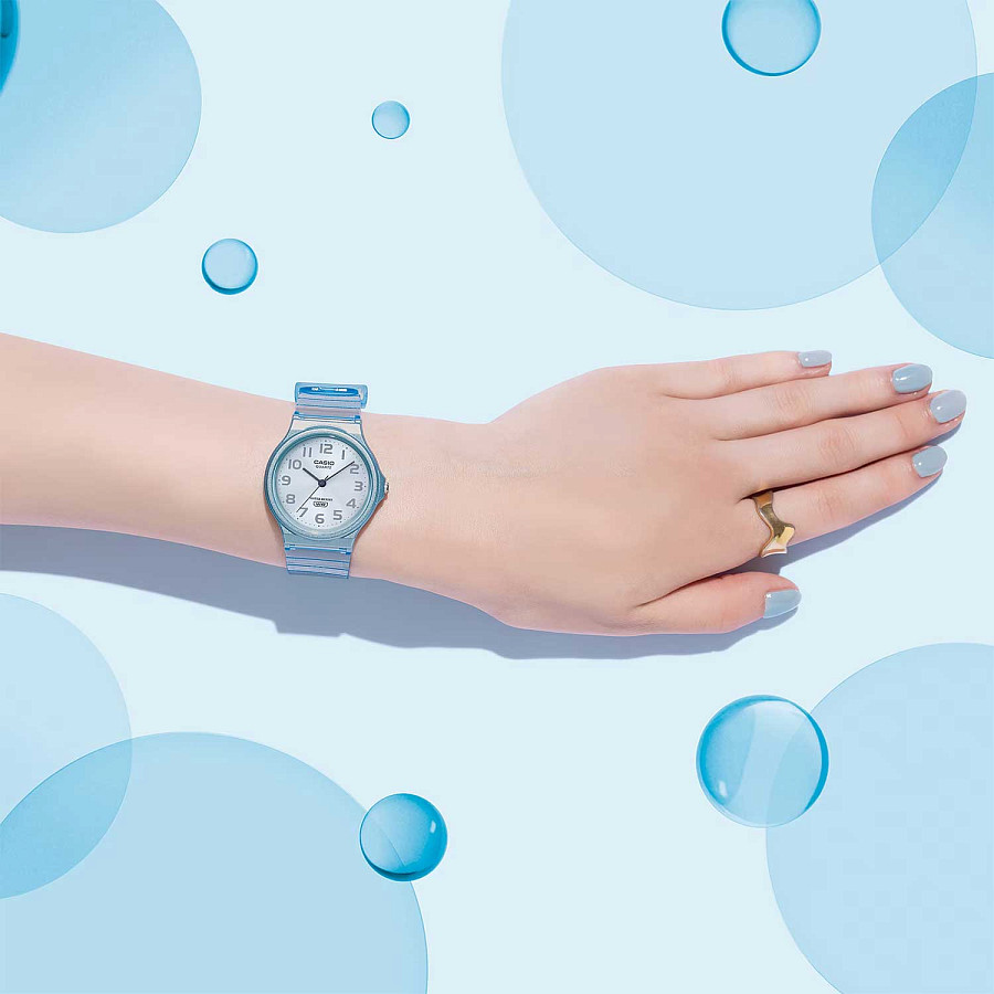 Часы Casio Collection MQ-24S-2BDF (MQ-24S-2B) — кварцевые, пластик