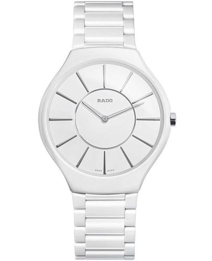 Часы Rado True Thinline R27957112 — мужские, белый