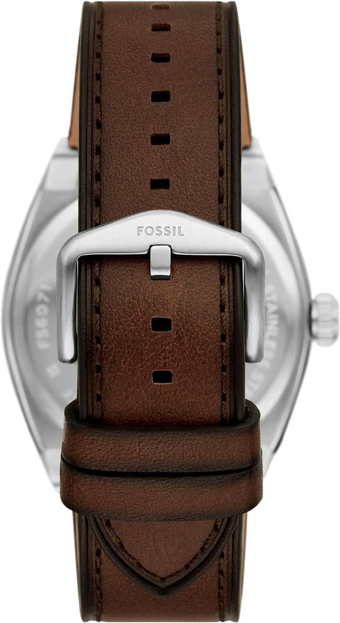 Часы Fossil Everett FS6071 — кожаный, мужские