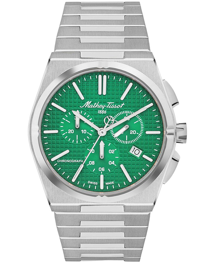Часы Mathey-Tissot Zoltan H117CHAV — мужские, зеленый