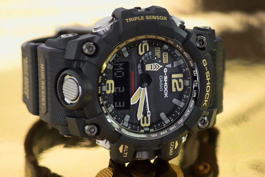 Часы Casio G-Shock GWG-1000-1A — пластик, мужские