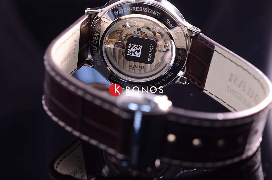 Часы Rado Centrix Automatic Open Heart R30179105 — мужские, коричневый