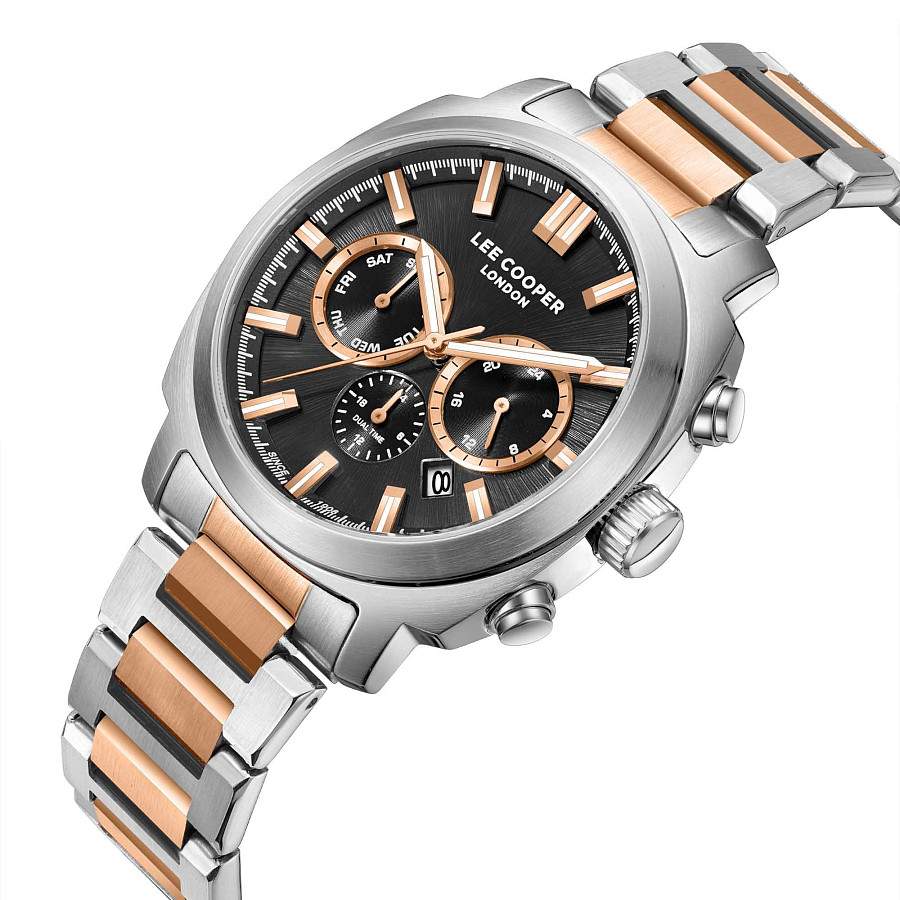 Часы Lee Cooper LC08144.450 — кварцевые, металл сталь