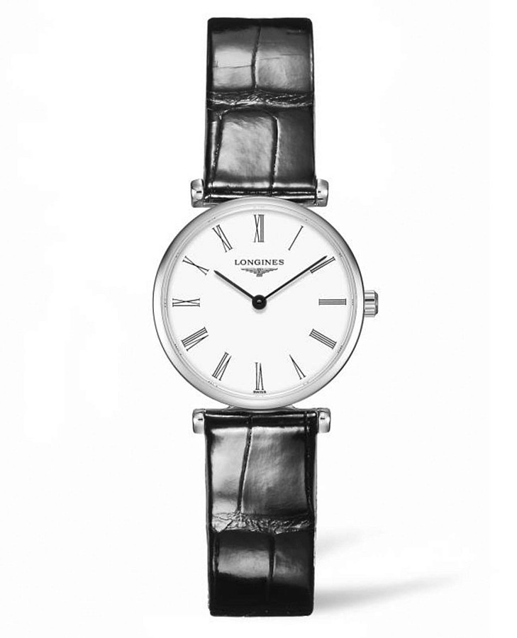 Часы Longines La Grande Classique L4.209.4.11.2 — женские, белый