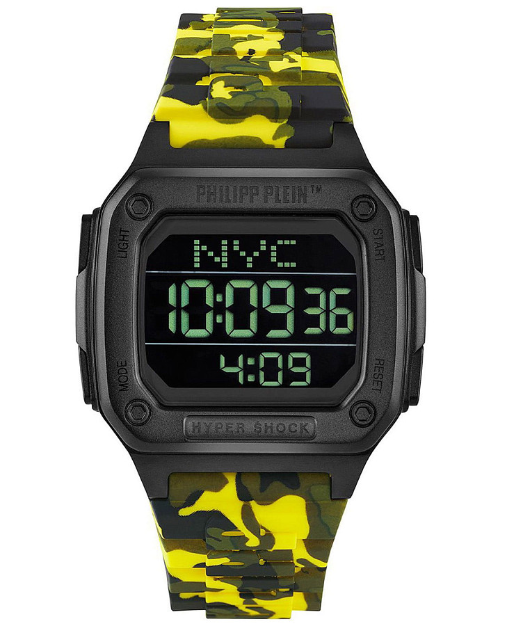 Часы Philipp Plein Hyper Shock PWHAA1722 — мужские, черный