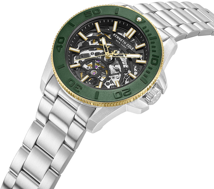 Часы Kenneth Cole Automatic KCWGY0076502 — механические, сталь металл
