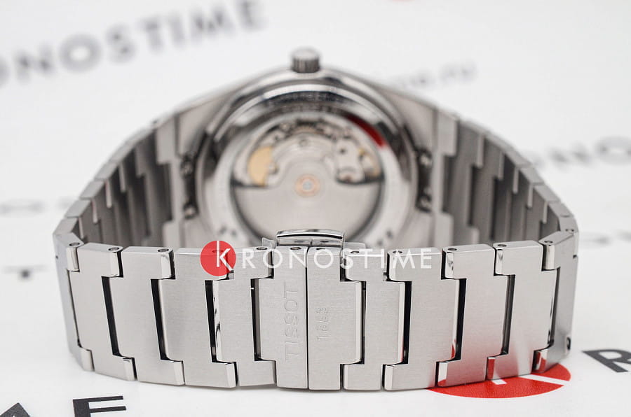 Часы Tissot PRX Powermatic 80 Titanium 38mm T137.807.44.041.00 — титановый, мужские