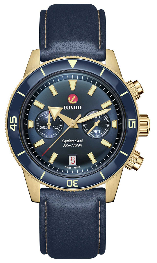 Часы Rado Captain Cook Automatic Chronograph R32146208 — Швейцария, механические