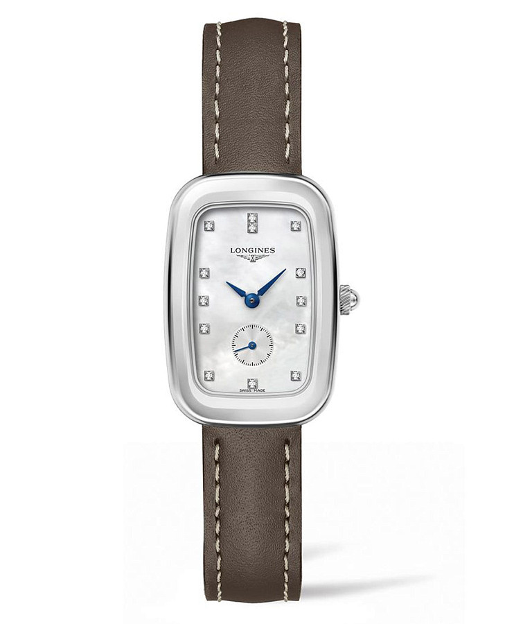 Часы Longines Equestrian Boucle L6.142.4.87.2 — женские, перламутровый