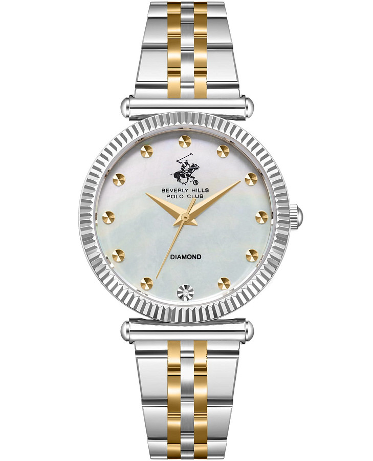 Часы Beverly Hills Polo Club BP3881X.520 — женские, перламутровый