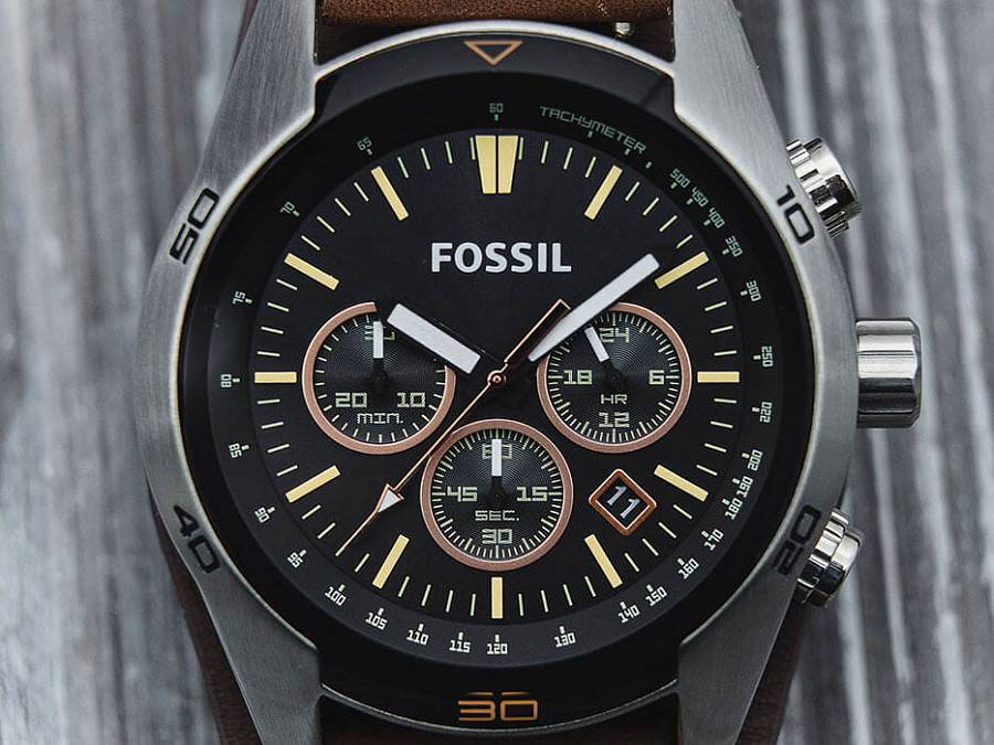 Часы Fossil Bannon CH2891 — кварцевые, сталь металл