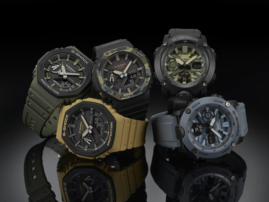Часы Casio G-Shock GA-2000SU-2A — артикул GA-2000SU-2A