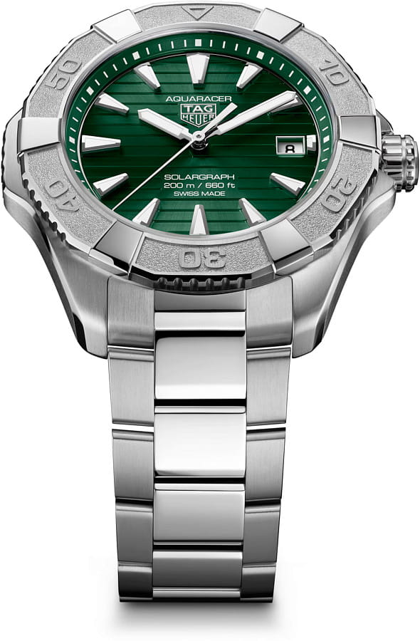 Часы TAG Heuer Aquaracer Professional 200 Solargraph WBP1118.BA0047 — титан металл, Швейцария
