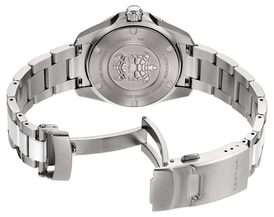 Часы Certina DS Action Lady C048.210.44.131.00 — женские, серебристый