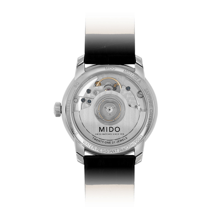 Часы Mido Baroncelli Heritage Lady M027.207.16.010.00 — механические, металл сталь