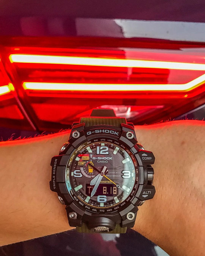 Часы Casio G-Shock GWG-1000-1A3 — Япония, электронные