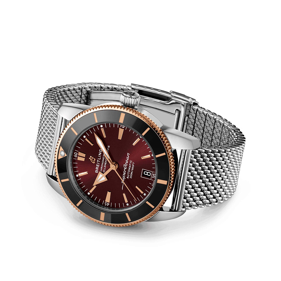 Часы Breitling Superocean Heritage B20 Automatic 42 UB20105A1K1A1 — металл сталь, Швейцария