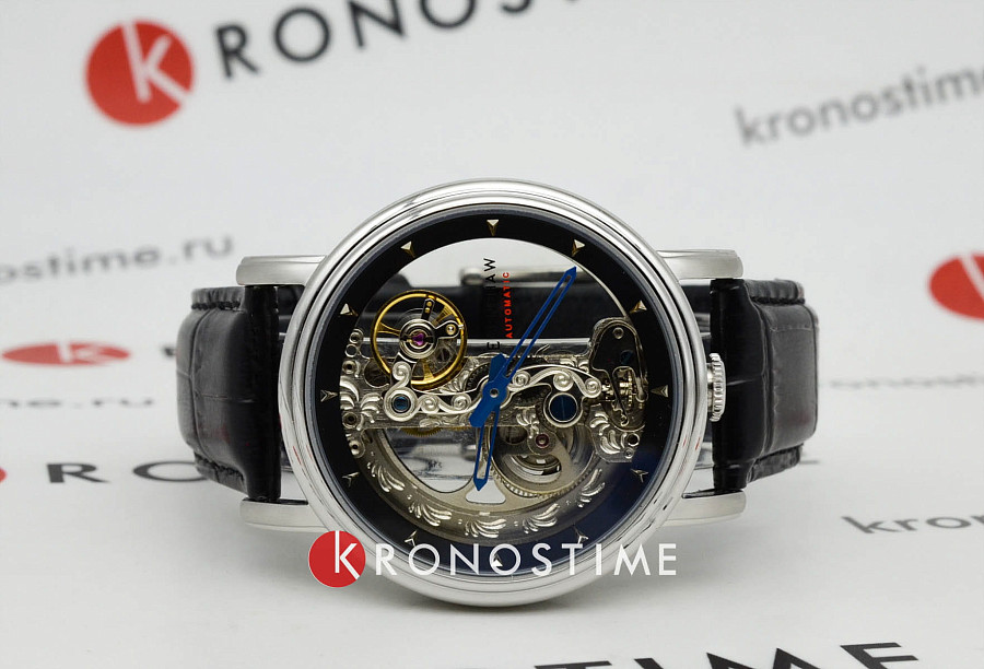 Часы Earnshaw Fowler ES-8225-01 — механические, сталь металл
