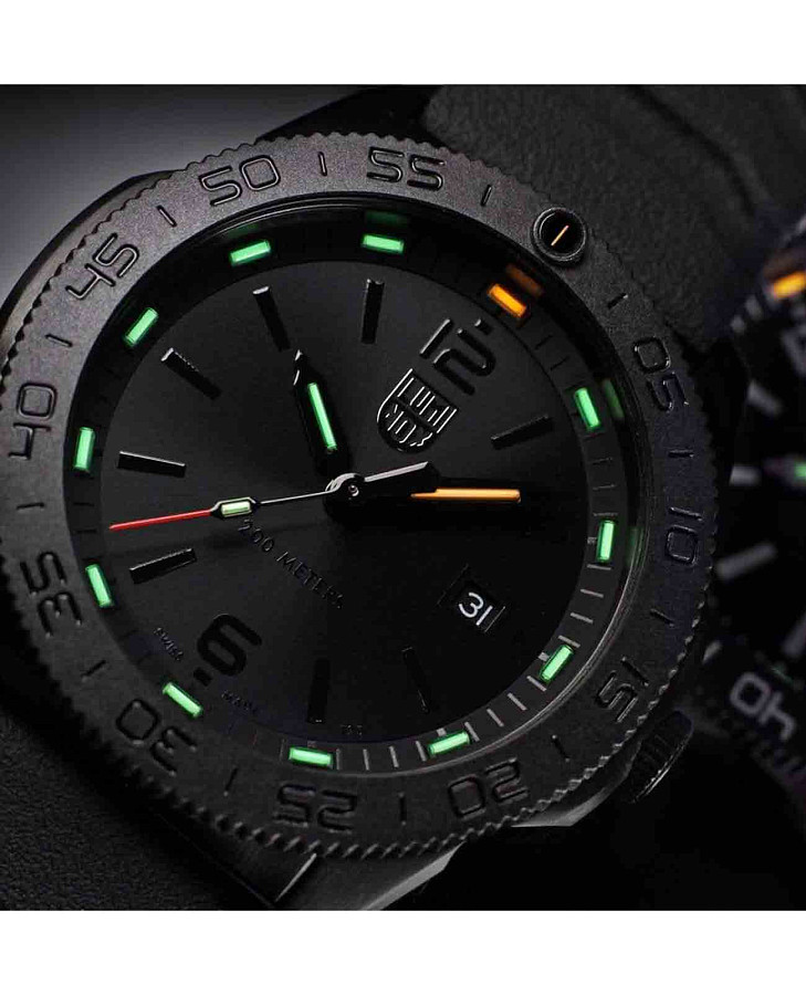 Часы Luminox Pacific Diver XS.3121.BO — мужские, каучук