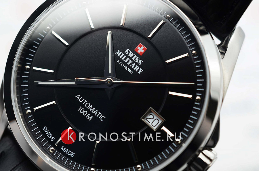 Часы Swiss Military by Chrono SMA34085.13 — металл сталь, Швейцария