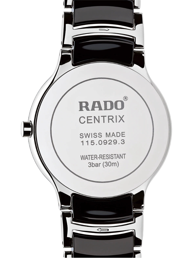 Часы Rado Centrix Diamonds R30934752 — кварцевые, сталь металл