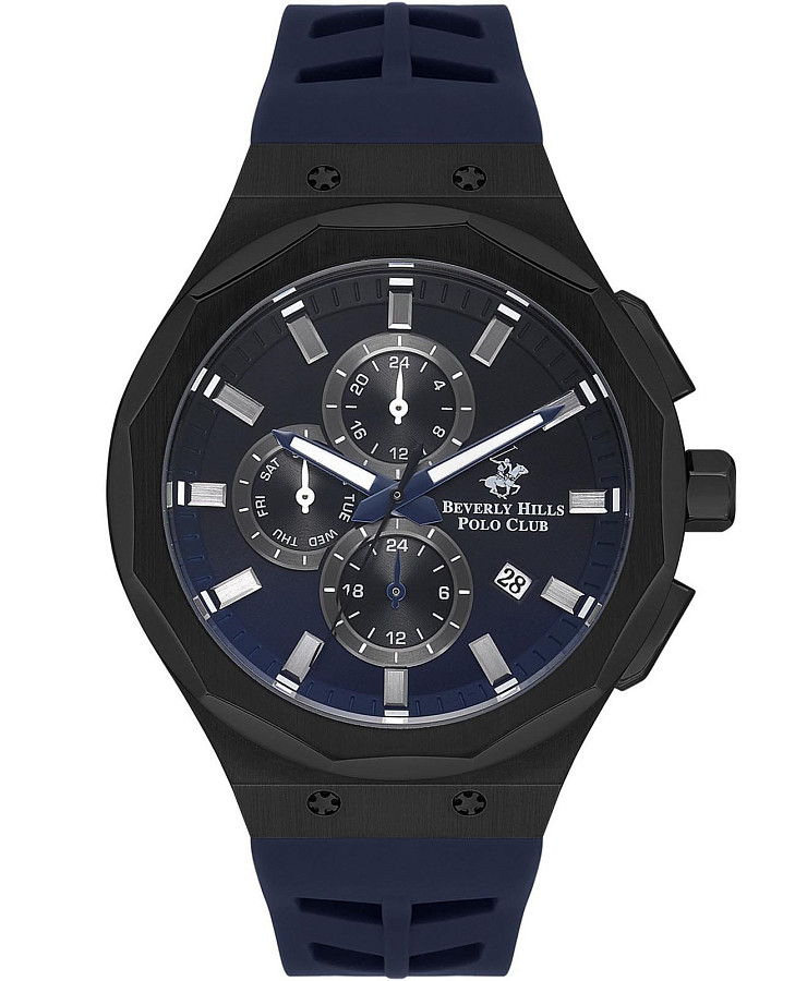Часы Beverly Hills Polo Club BP3535X.699 — мужские, синий