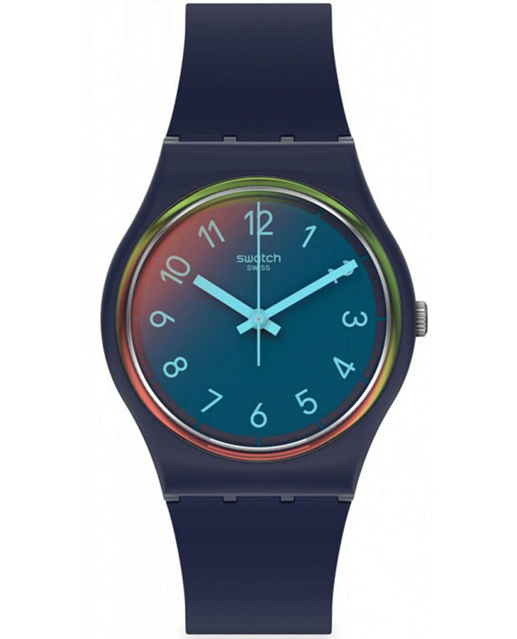 Часы Swatch Gent Standard GN274 — мужские, синий