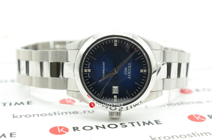 Часы Tissot T-My Lady Automatic T132.007.11.046.00 — женские, серебристый