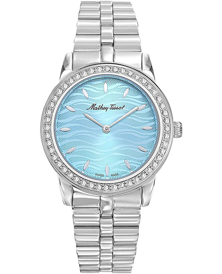Часы Mathey-Tissot Artemis D10860AQBU — женские, голубой