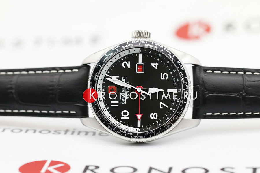 Часы Swiss Military Hanowa Hawk Eye SMWGB0000504 — кварцевые, металл сталь