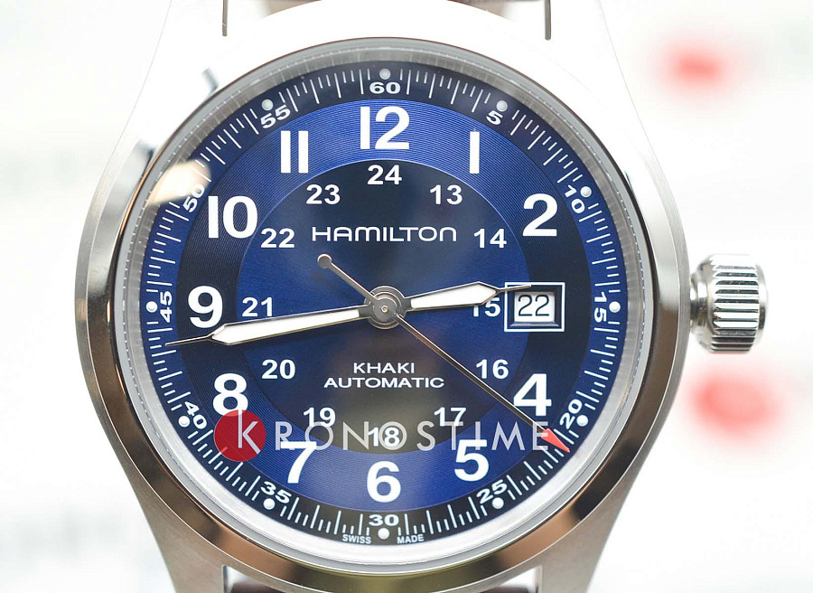 Часы Hamilton Khaki Field Auto H70605540 — сталь, Швейцария